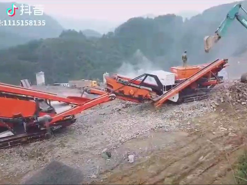 移動(dòng)礦山破碎設備
