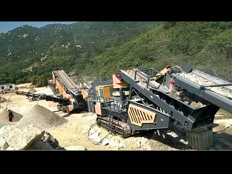 移動(dòng)破碎篩分設備
