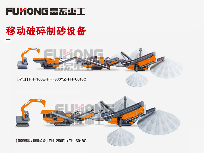 移動(dòng)破碎制砂設備