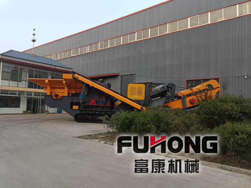反擊式移動(dòng)破碎站設備